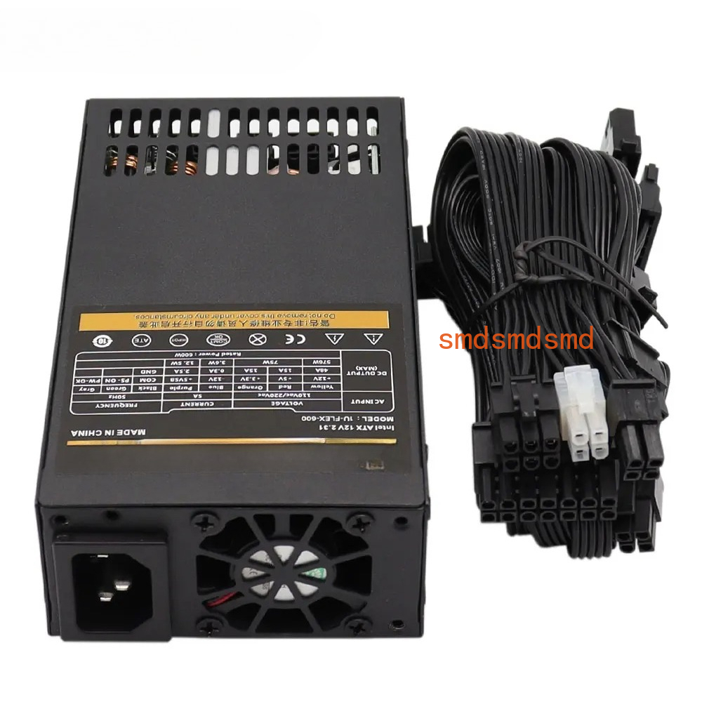 Flex Atx Power Supply 600W 1U - Alimentatore Modulare 600W Piccolo 1U Flex-ATX
