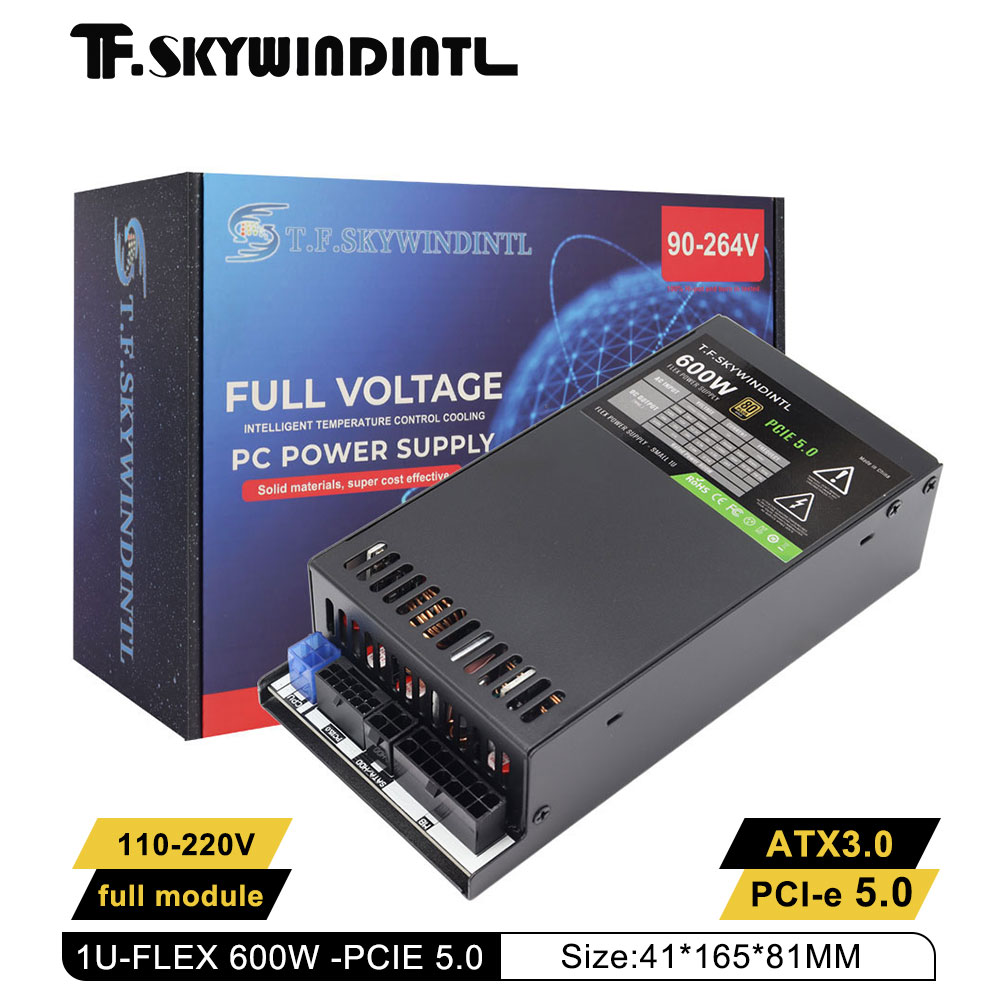 Flex Atx Power Supply 600W 1U - Alimentatore ATX 3.0 PCI-E Gen5 Flex