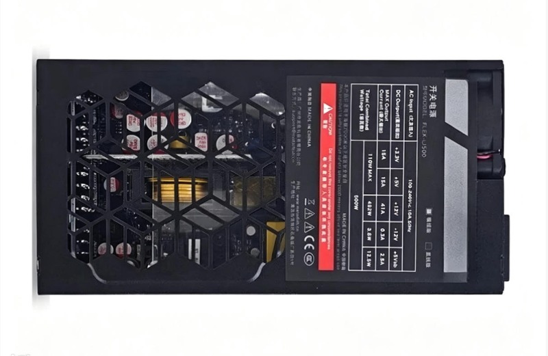 Flex Atx Power Supply 600W 1U - Offerta Limitata METALFISH Flex 500/600W 80PLUS