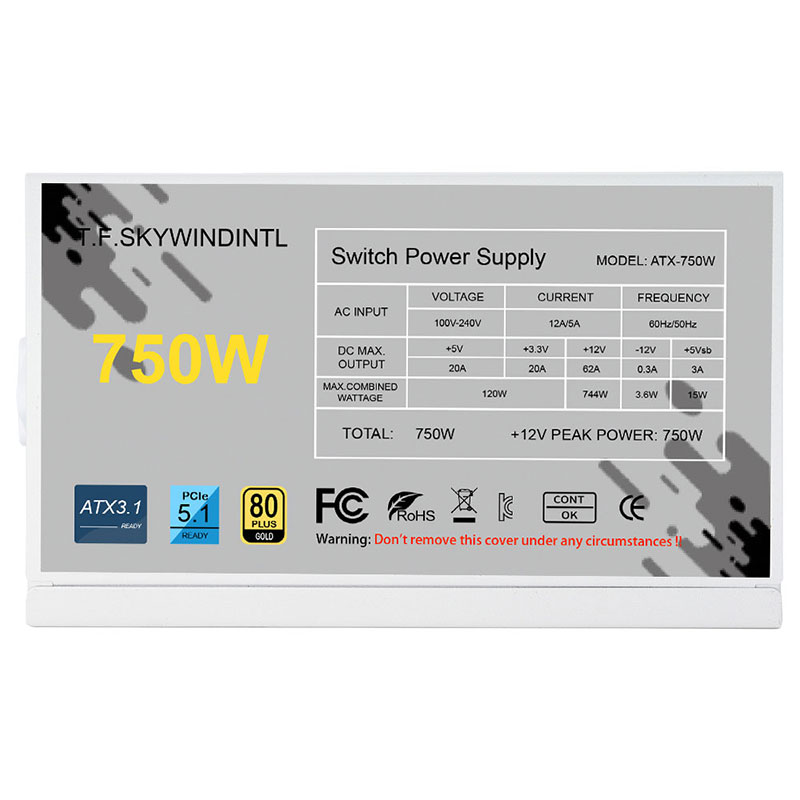 Alimentatore modulare completo - 1000W White Modular Power Supply recensione e prezzo
