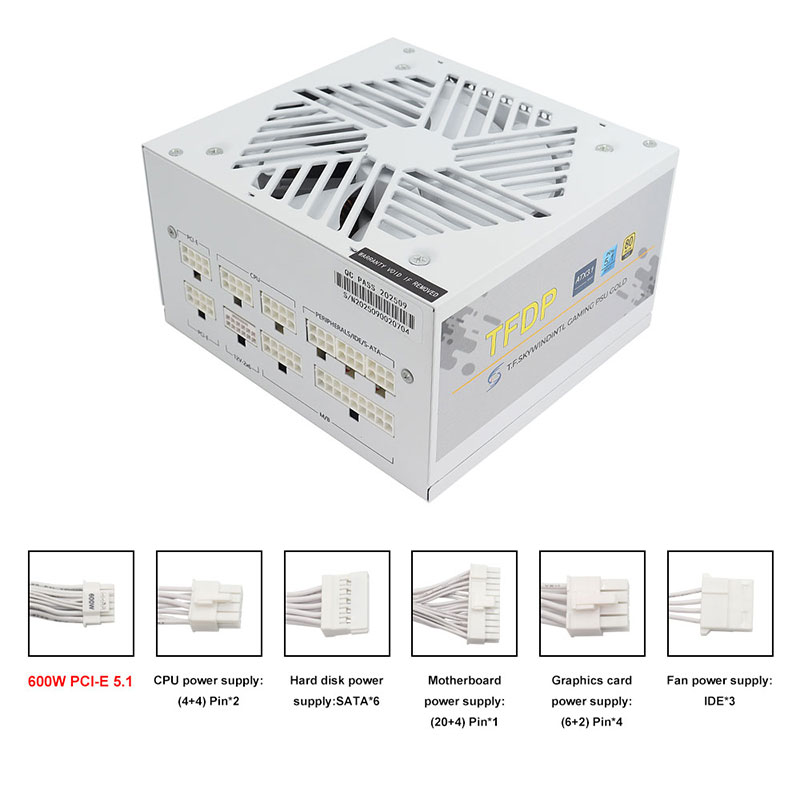 Alimentatore modulare completo - 1000W White Modular Power Supply recensione e prezzo