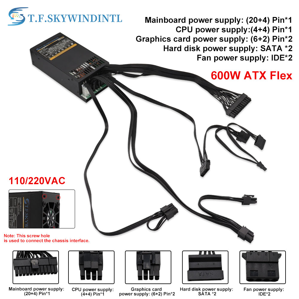 Flex 600W Alimentatore modular - Flex Atx Power Supply 600W 1U recensione e prezzo